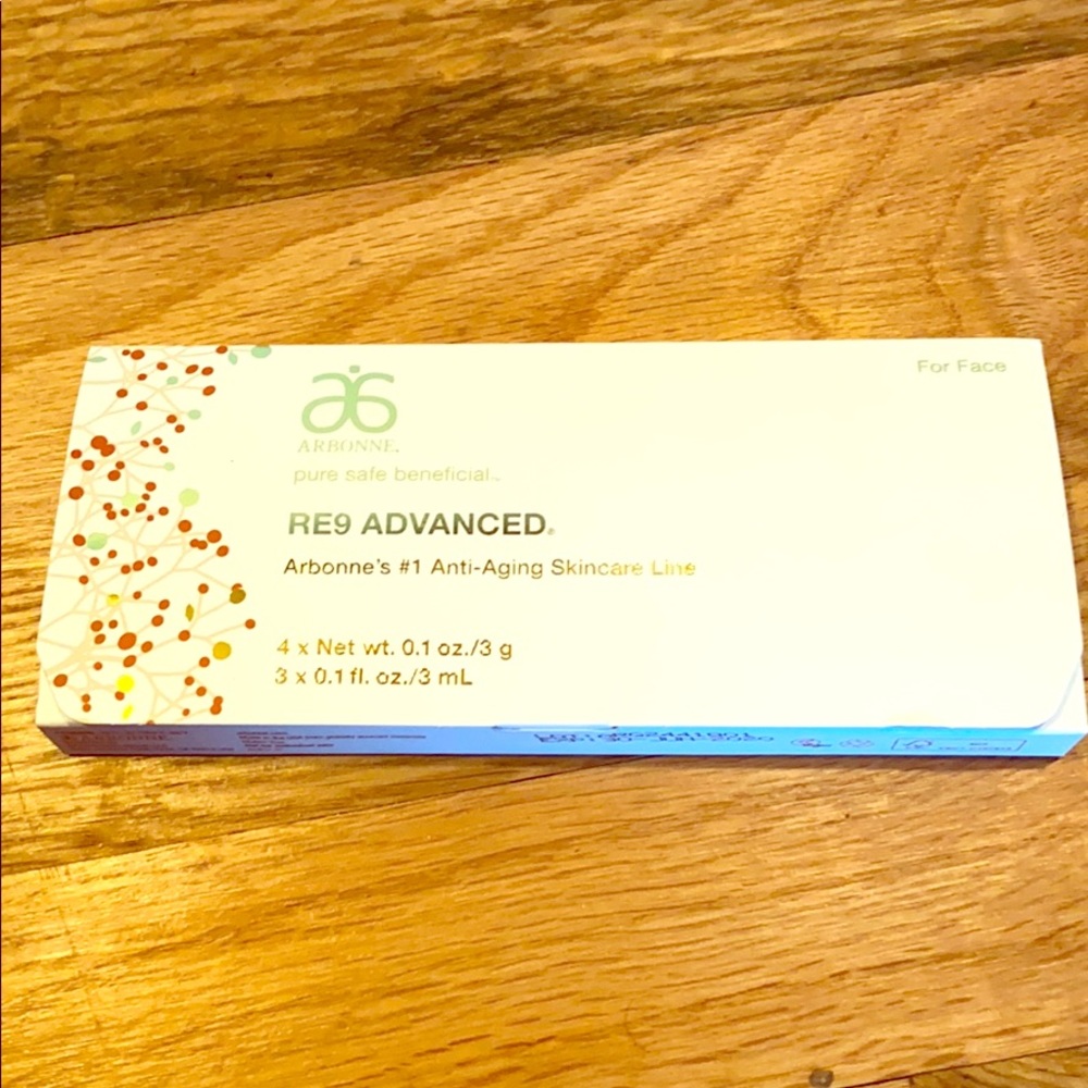 Arbonne RE9 Advanced Anti Aging samples
